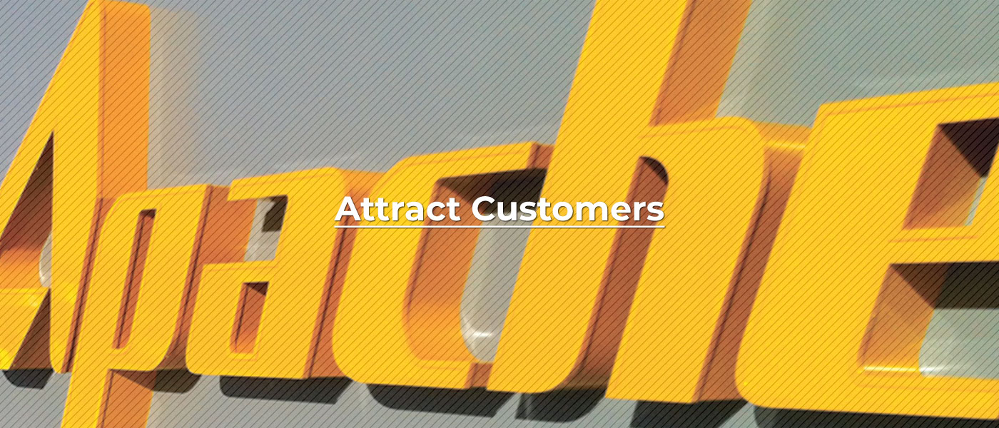 Attract Customers with our retail graphics and signage