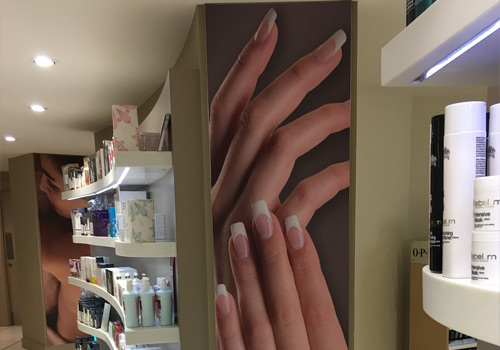 Example of digitally printed wallpaper 