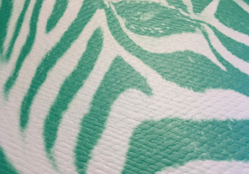 Example of textured digitally printed wallpaper 