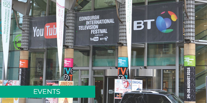 Example of Event signage for shop in Scotland