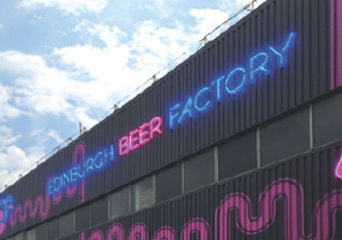 Example of External Sign in Edinburgh