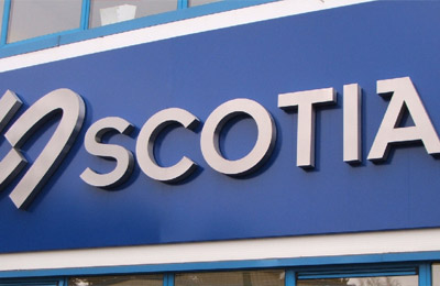 Retail Sign in Production for a shop in Edinburgh