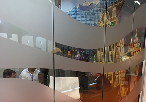 Example of Window Glass Manifestation in Edinburgh Shop